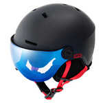 Skihelm Meteor Falven M 55-58 cm dunkelblau
