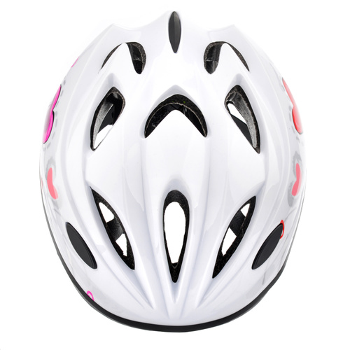 Kids bike helmet KS07 M 52-56 cm Hearts