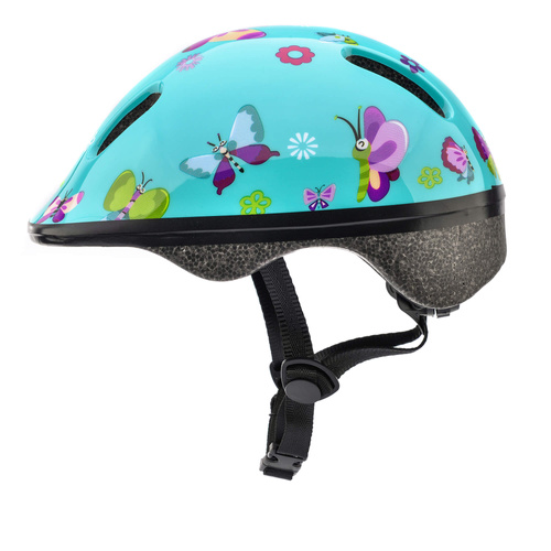 Kinderfahrradhelm Meteor KS06 XS 44-48 cm Schmetterlinge