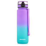 Sports water bottle Meteor 1000 ml purple/blue