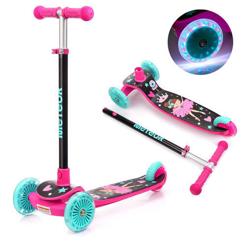 Dreirad-Roller Meteor Funny pink