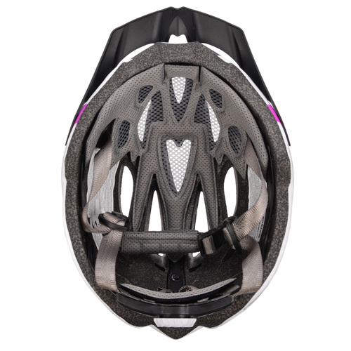 Meteor cycling helmet Gruver S 52-56 cm white/grey/pink