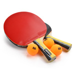 Set of 2 table tennis rackets Meteor Mistral*** and 3 balls