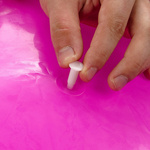 Meteor-Hüpfball rosa