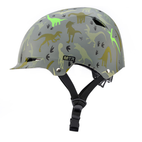 Kids bike helmet KS02 S 48-52 cm Dinosaurs