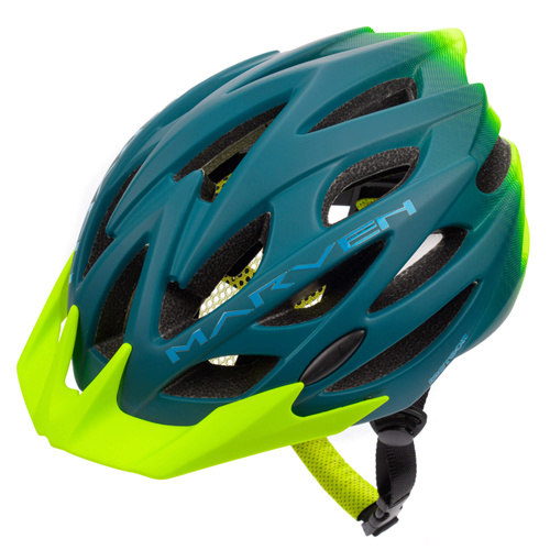 Meteor cycling helmet Marven L 58-61 cm green/sea colour