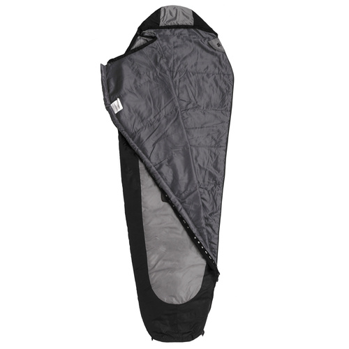 Sleeping bag Meteor Indus R gray / black
