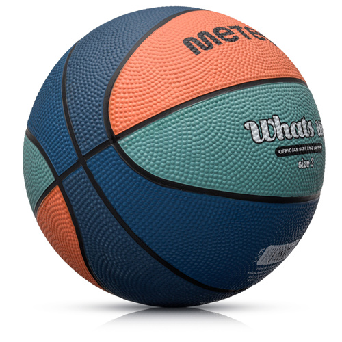 Basketball Meteor What's up 3 blau/orange