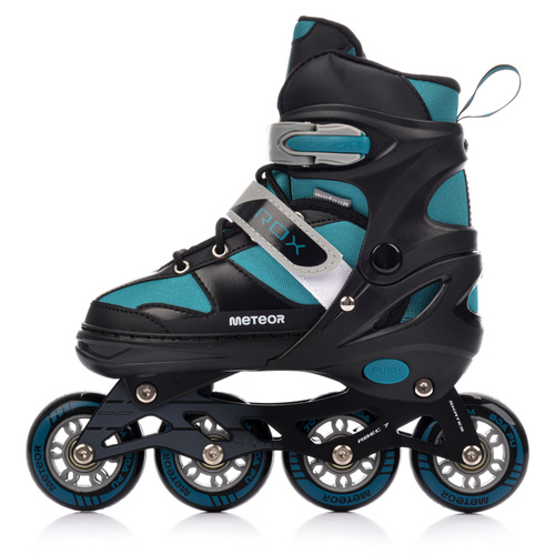 Rolki Meteor L 38-41 Rox turkusowy