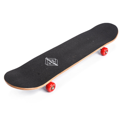 Holz-Skateboard Meteor schwarz/grau