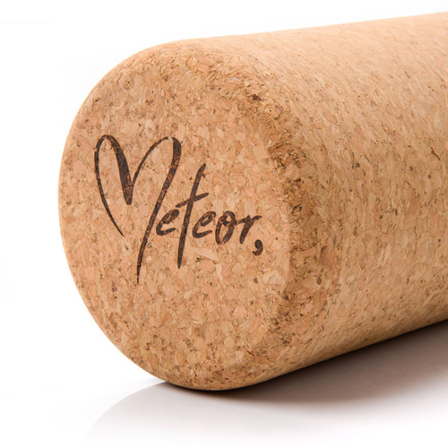 Roller fitness Meteor cork 10x30 cm