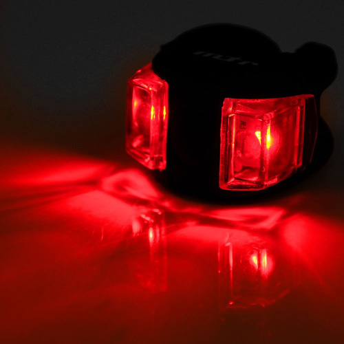 Fahrradlicht-Set Meteor Flex schwarz