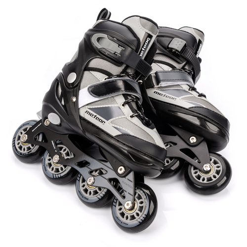 Meteor Rollerskates M 34-37 grau