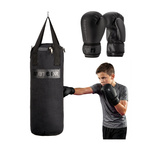 Boxing Set Meteor punching bag 6 kg and boxing gloves 6 oz