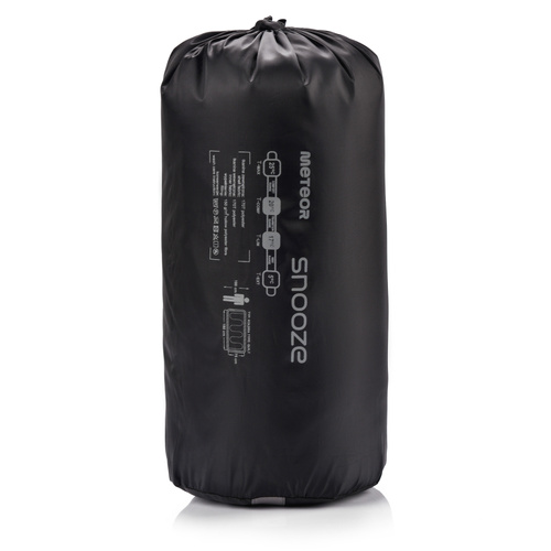 Meteor Sleeping bag Snooze black