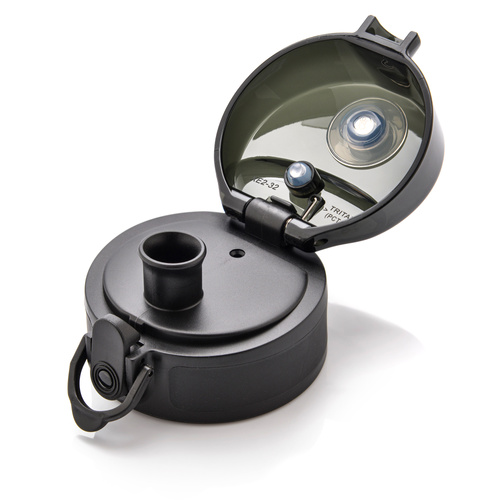 Meteor sports water bottle 500 ml black/white