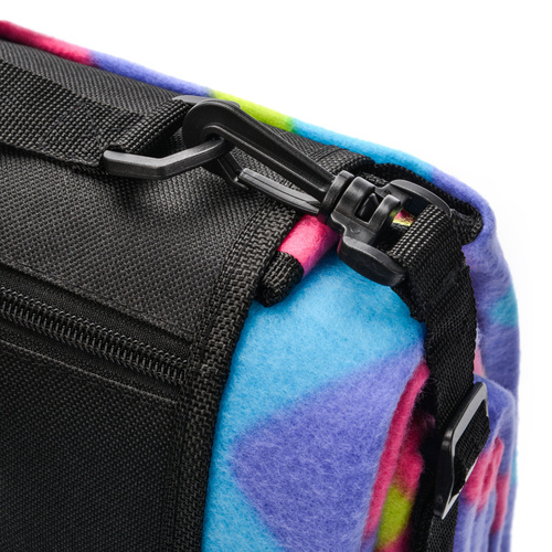 Picnic Blanket Meteor 2XL 200x200 cm Zigzag Multicolor