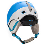 Kask narciarski Meteor Kiona M niebieski/biały 55-58cm