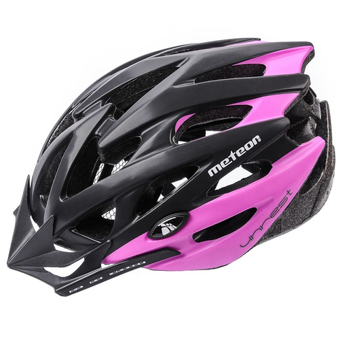 Meteor cycling helmet MV29 Unrest L 58-61 cm pink/black