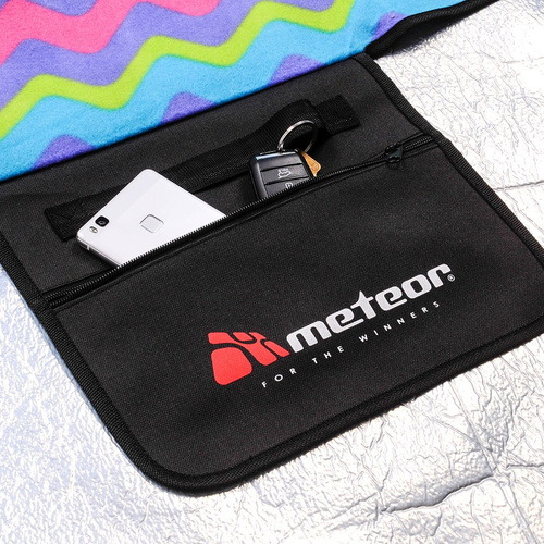 Picknickdecke Meteor XL 180x200 cm Zickzack mehrfarbig