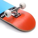 Skateboard Meteor Salty rot/blau