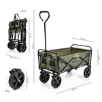 Meteor folding cart X-200 blackgreen