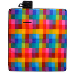 Picnic Blanket Meteor XL 180x200 cm Multicolor checker