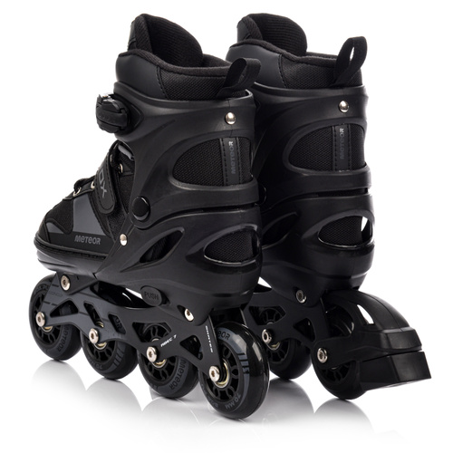 Meteor Rox M Rollerskates 34-37 schwarz