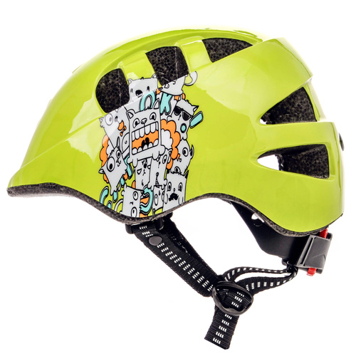 Kids bike helmet MA-2 M 52-56 cm Monsters