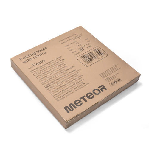 Stół składany z krzesłami Meteor Pesta