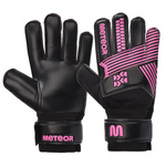 Meteor Catch goalkeeper gloves 5 black/pink