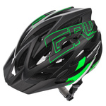 Meteor cycling helmet Gruver L 58-61 cm black/green