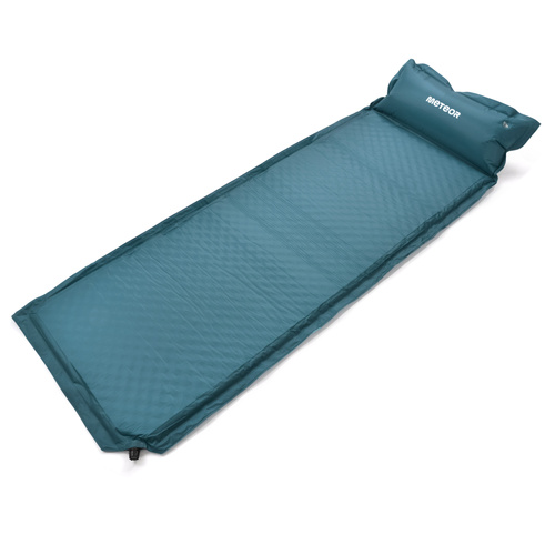 Self inflating mat Meteor 200×66×3,8 cm sea color