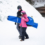 Ski-Set Meteor Norse blau