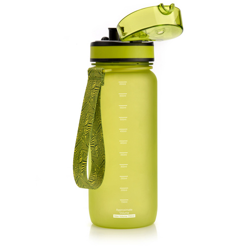 Sports water bottle Meteor 650 ml green