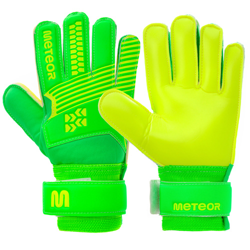 Goalkeeper gloves Meteor Catch 7 green