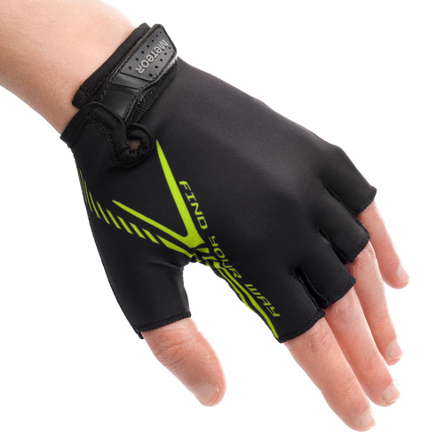 Bike gloves Meteor MX12 XL black/neon yellow