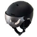 Skihelm Meteor Falven L 58-61 cm schwarz