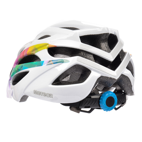 Fahrradhelm Meteor Shimmer S 52-56 cm weiß