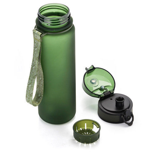 Sports water bottle Meteor 500 ml dark green
