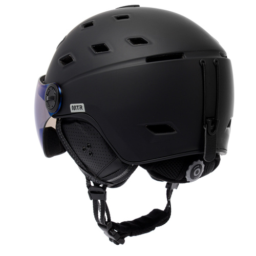 Skihelm Meteor Glide M 55-58 cm schwarz