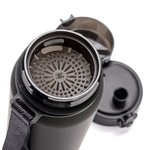 Sports water bottle Meteor 650 ml black
