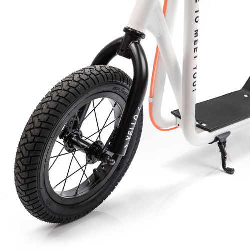 Meteor Yello Tretroller weiß