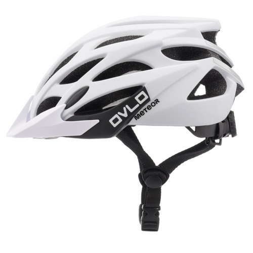 Bike helmet Meteor Ovlo M 55-58 cm white