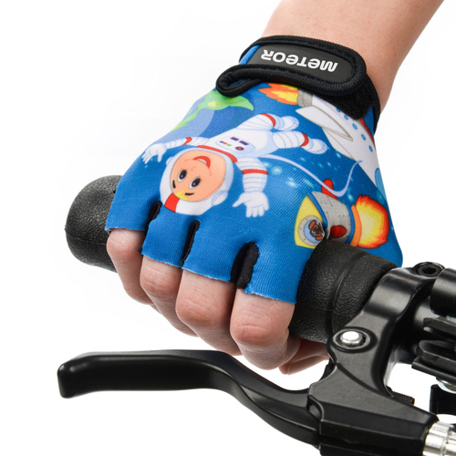 Meteor Kids M Space cycling gloves