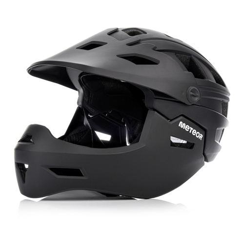 Kask rowerowy full-face Meteor Hydra S 51-55 cm czarny