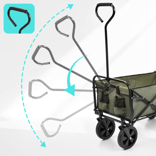 Meteor folding cart X-200 blackgreen