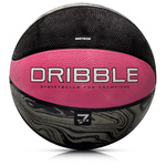 Piłka do koszykówki Meteor Dribble różowy