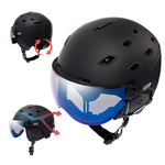 Ski helmet Meteor Glide M 55-58 cm black