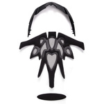 Kask rowerowy Meteor Marven S 52-56 cm czarny/niebieski